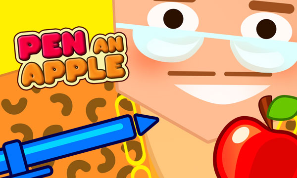 Pen an apple